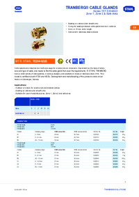 Thumbnail of document Ex product overview tranberg R cable glands tef e204 622 en gb rstahl 20153